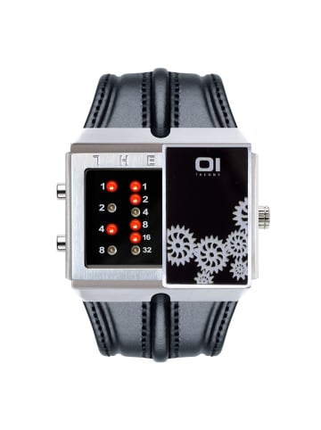 OI THE ONE Digitaluhr für Herren in schwarz