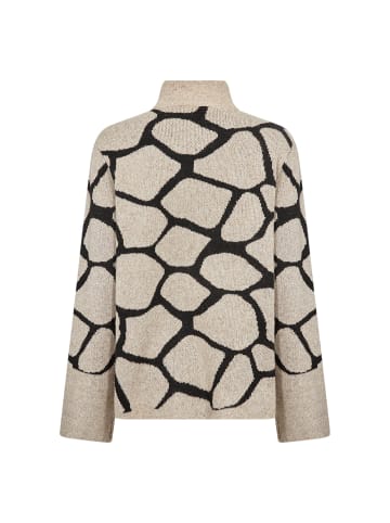 soyaconcept Pullover SC-Ancona in melange schwarz - 0001