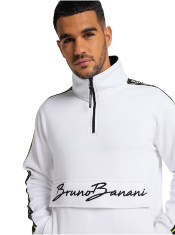Bruno Banani Sweater MORGAN in Weiß