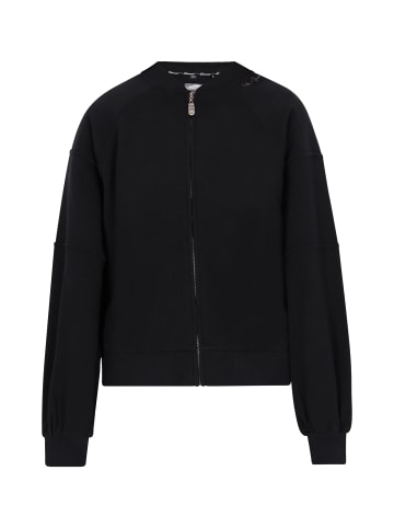 DreiMaster Damen Sweatjacke in Schwarz