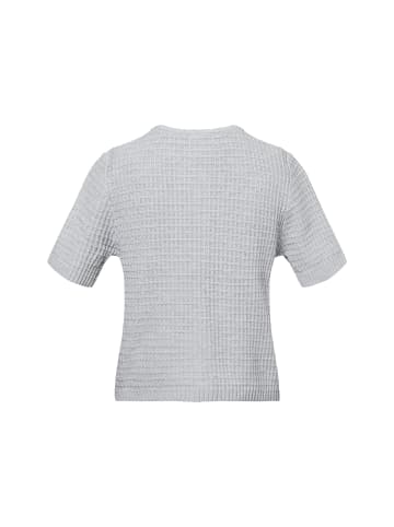 Marie Lund Strickjacke in hellgrau - 0005