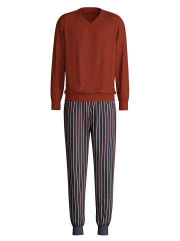 Calida Pyjama in brick red