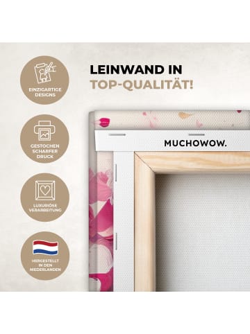 MuchoWow Leinwand bilder Farbiger Baum (BxH)