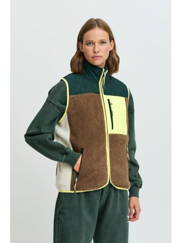 TheJoggConcept. Fleeceweste JCBERRI WAISTCOAT 6 22800562 schöne kuschelige Weste in Grün