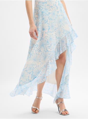 Marie Lund Abendkleid in hellblau ecru - 0001