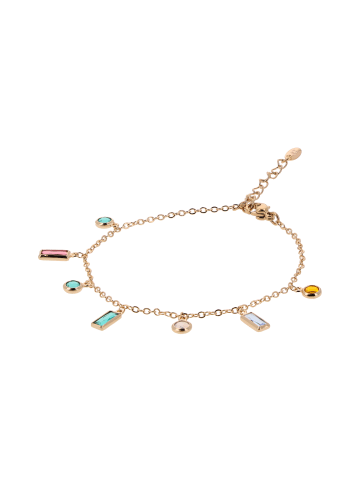 grassland Women Chain Bracelet in Rose Gold Multicolor