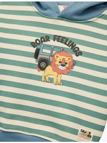 KOTON SWEATSHIRTS in Ekru Gestreift