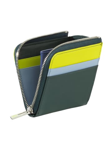 DuDu Geldbörse Leder 10,5 cm in mangrove