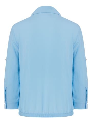 More & More Blousonbluse in hellblau