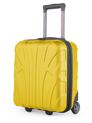 suitline Handgepäck EasyJet Koffer 45x36x20cm Freigepäck Bordgepäck 30 L in Gelb
