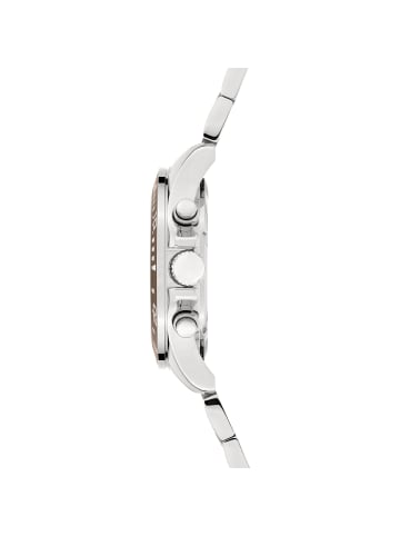 s.Oliver Armbanduhr Solid Chrono in silber