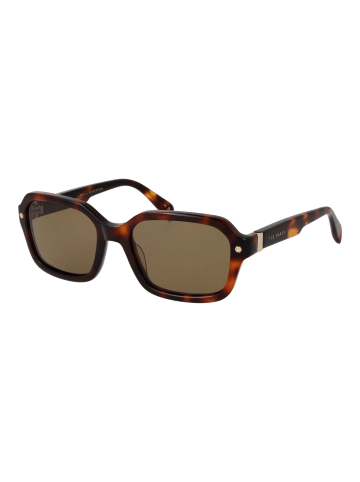 Ted Baker Herren Sonnenbrillen Rechteck Braun