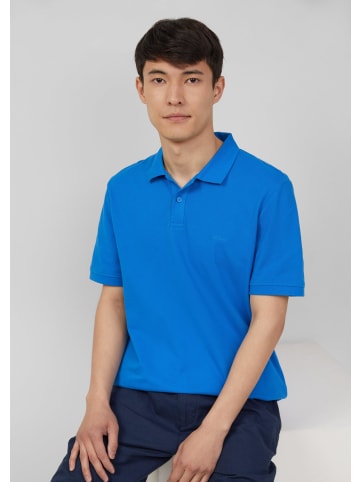 s.Oliver Polo-Shirt kurzarm in Blau