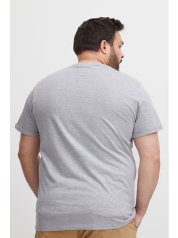 BLEND T-Shirt BHNasir Big & Tall in Mittelgrau