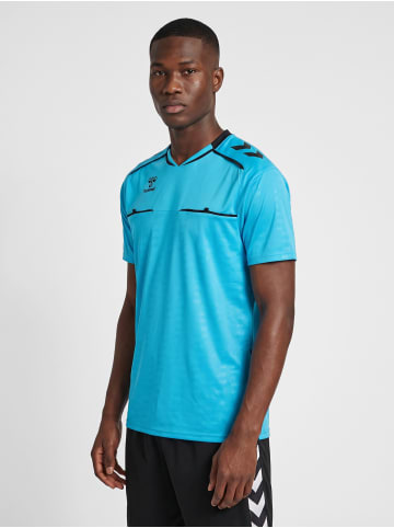 Hummel T-Shirt Hmlreferee Herren in NEON BLUE