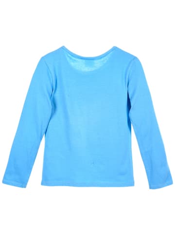 Paw Patrol Langarmshirt Paw Patrol Skye mit Glitzer in Blau