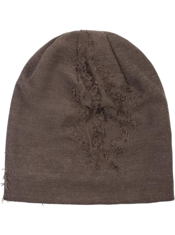 styleBREAKER Beanie Mütze in Braun