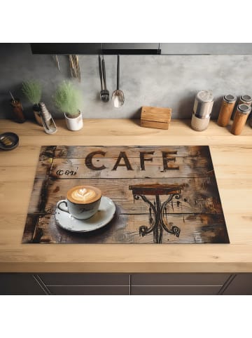 OnlyWow Herdabdeckplatte Café