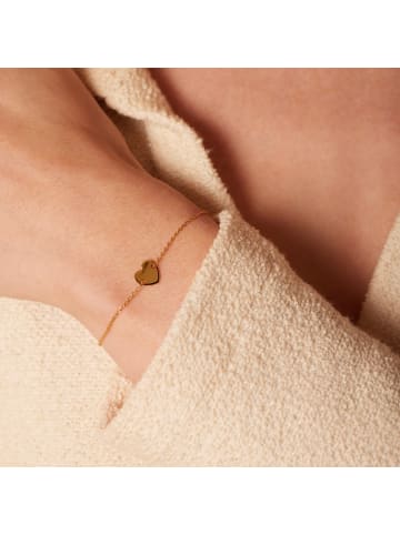 Lucardi 925 Silber Armband Herz