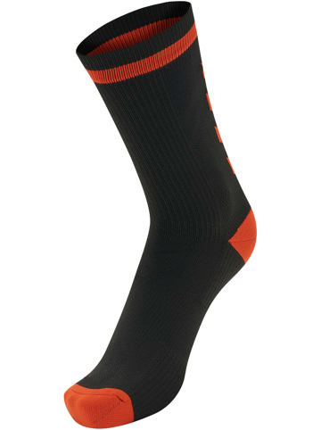 Hummel Hummel Low Socken Elite Indoor Multisport Erwachsene Schnelltrocknend in BLACK/RED