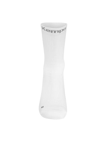 Kempa Socken Logo Classic Kids in weiß/grau