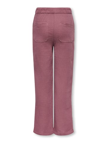 KIDS ONLY Hose mit weitem Beinschnitt in Rose Brown