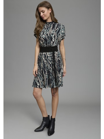 Laura Scott Sommerkleid in schwarz-petrol