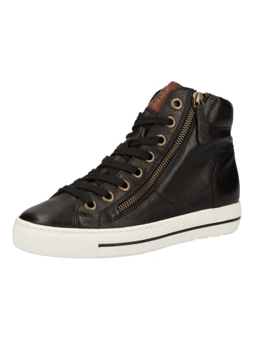 Paul Green Sneaker in Schwarz/Braun