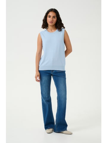 Kaffe Strickpullover KAlizza in Soft Chambray