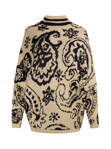 usha FESTIVAL Damen Poncho-Pullover in Beige