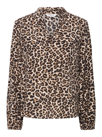 b.young Langarmbluse BYHINVA LS BLOUSE 20816933 stylische Langarmbluse in Braun