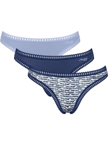 Sloggi String GO Crush String 3er-Pack in MULTIPLE COLOURS 3