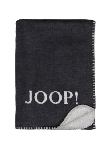 JOOP! JOOP! Wohndecken Melange-Doubleface anthrazit-silber in anthrazit-silber