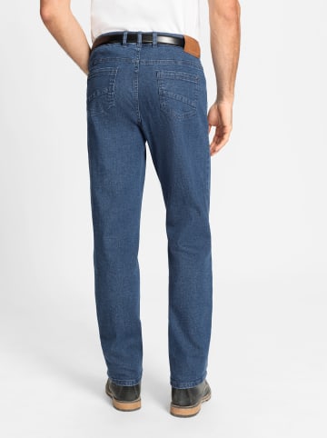 WITT WEIDEN 5-Pocket-Jeans in blue-stone-washed