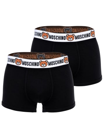 Moschino Boxershort 2er Pack in Schwarz