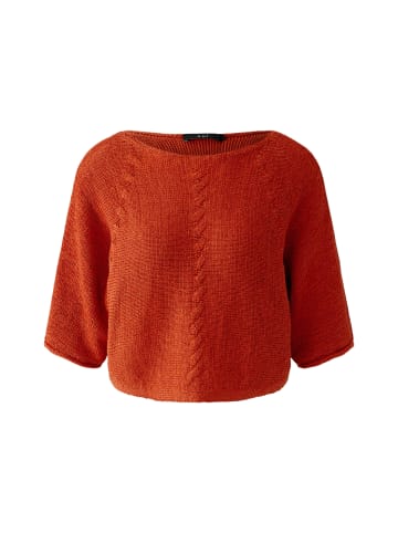 Oui Shirt in burnt tangarine