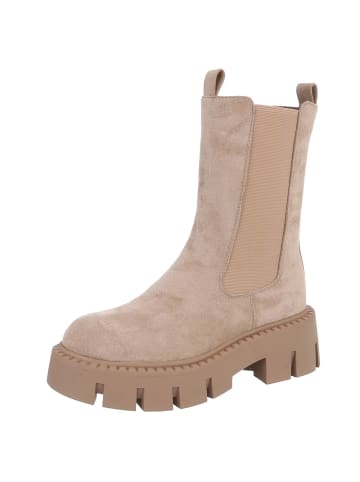 Ital-Design High Heel in Hellbraun