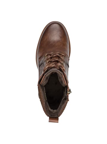 Marco Tozzi Stiefelette in COGNAC COMB