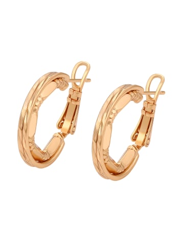 faina Women Hoop Earrings in Rose Gold