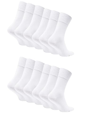 Skechers Socken Men Basic Socks 12p in White