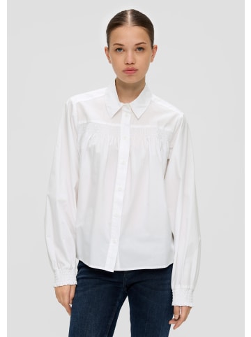 QS Bluse in 0200_ecru