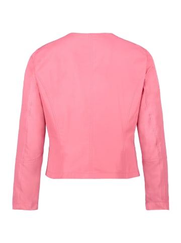Betty Barclay Bikerjacke mit Reißverschluss in Pink