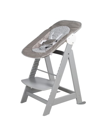 roba Treppenhochstuhl 'Born Up' Set 2in1 - 'Miffy' - mit Liegefunktion - Taupe