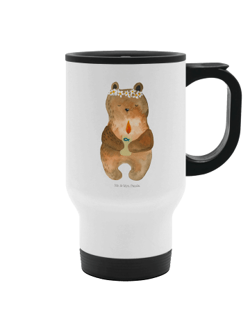 Mr. & Mrs. Panda thermosbecher Bär Kommunion ohne Spruch in Weiß