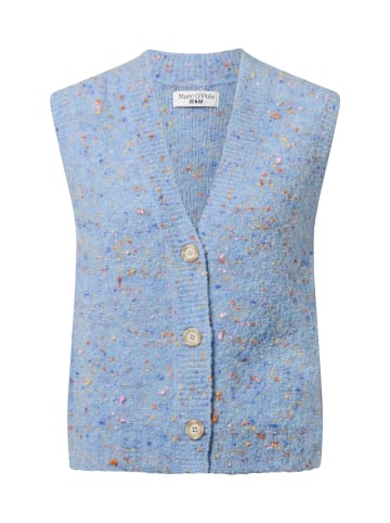 Marc O'Polo DENIM Weste in hellblau mehrfarbig - 0001