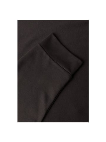 Street One Langarmshirt in Black Coffee