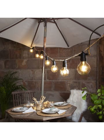 STAR Trading Außen Lichterkette System 24 in Schwarz