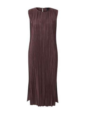 Ulla Popken Midikleid in mahagoni