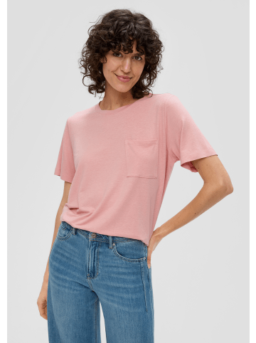 s.Oliver T-Shirt kurzarm in Pink