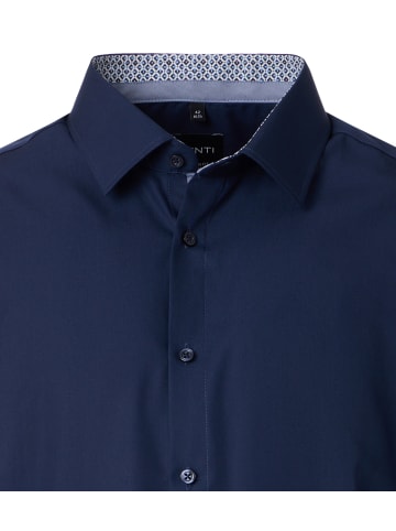 Venti Businesshemd in mittleres Dunkelblau